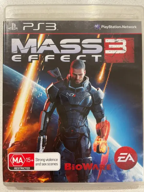 PS3 Mass Effect 3 (no manual) - PlayStation 3 FREE POST