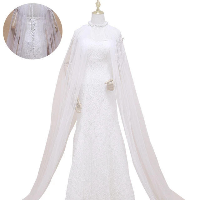 Abito Costume Sposa Performance anni '20 Scialle Perla Avvolgi Matrimonio