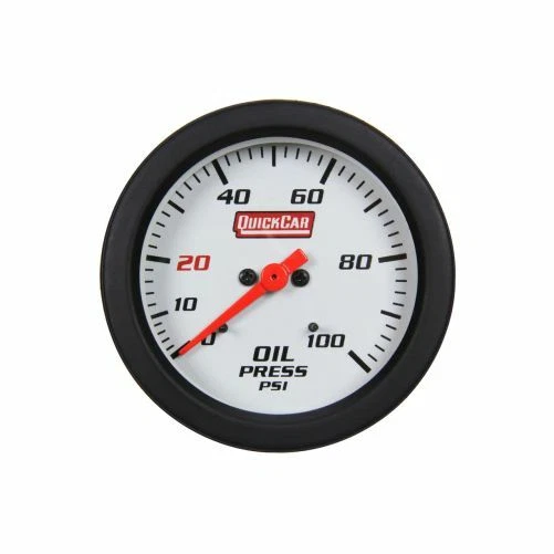 QUICKCAR 6117003 OIL Pressure Gauge 0100 psi Analog 25/8" Dia 83.05
