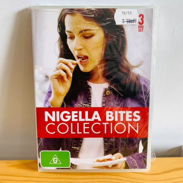 Nigella Bites Collection DVDs G 3-Disc Set ALL Regions SEALED RARE AU STOCK
