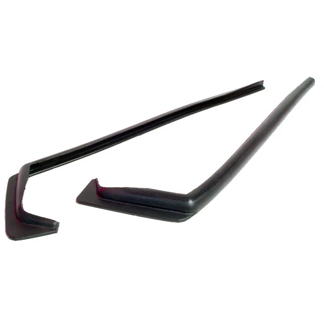1954-60 Chevy Pontiac Door J Weatherstrip - Upper Door Hinge Seals 16.75" Long