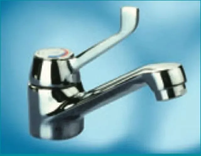 Pegler Performa 401 lever operated basin mixer spray tap in chrome. 319007