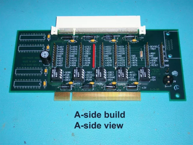 PCI Bus Extender Logic Analyzer Interface Debug & Validation Board 3V/5V Univ. A