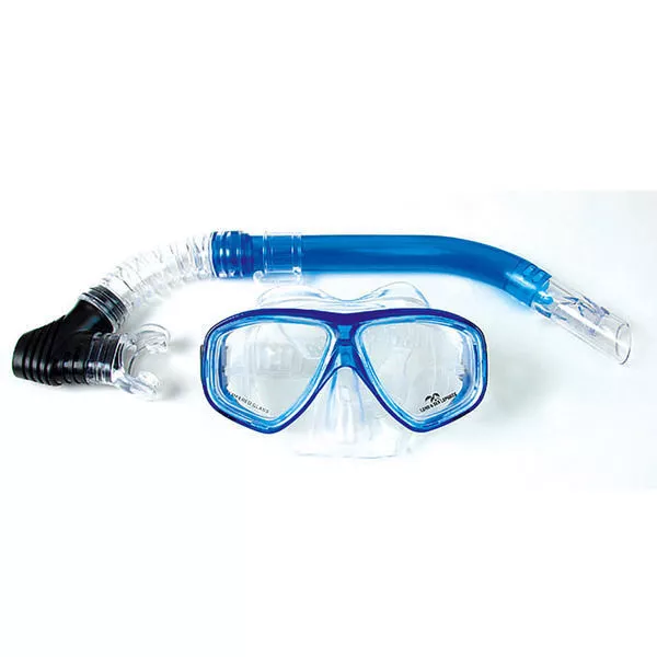 Land & Sea Tahiti Silitex Adults Frosty Mask/Snorkel Set