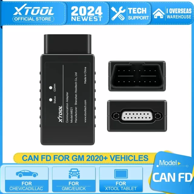 2024 XTOOL CAN FD Adapter Diagnose ECU Systems Of Cars Meeting With CANFD