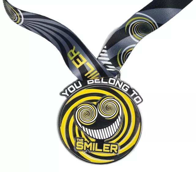 New Alton Towers You Belong To The Smiler Rollercoaster Ride Metal Medal Gift