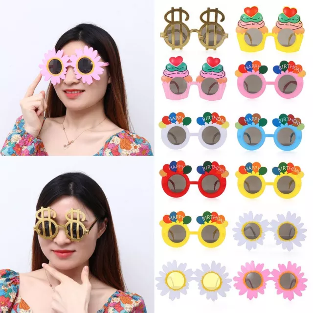 Des lunettes de soleil Lunettes d&#39;anniversaire Fête Accessoires de selfie