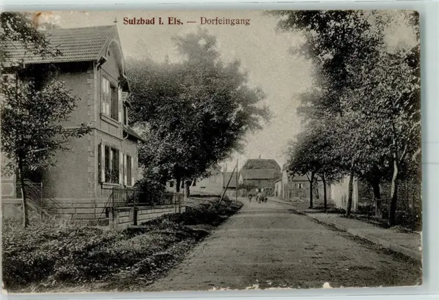 13154195 - Soultz-les-Bains Dorfeingang AK Molsheim 1916