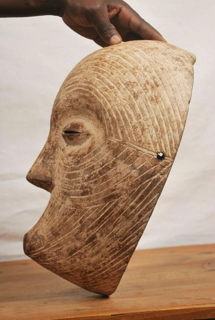 African tribal art,luba Mask from Democratic Republic of Congo 11