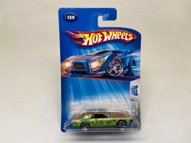 Hot Wheels-Tag Rides 1968 Cougar #139-2004-Sealed On Card