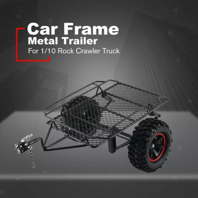 RC Metall Anhänger Auto für 1/10   HSP Axial SCX10 RC Rock Crawler Teile