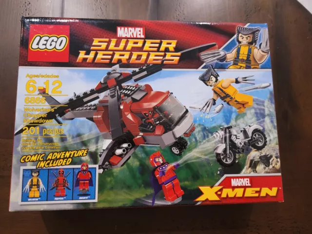 Lego Marvel Super Heroes #6866 - Wolverine's Chopper Showdown / NEW