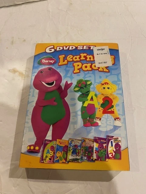 BARNEY: LEARNING PACK (DVD, 2010, 6-Disc Set) $14.99 - PicClick