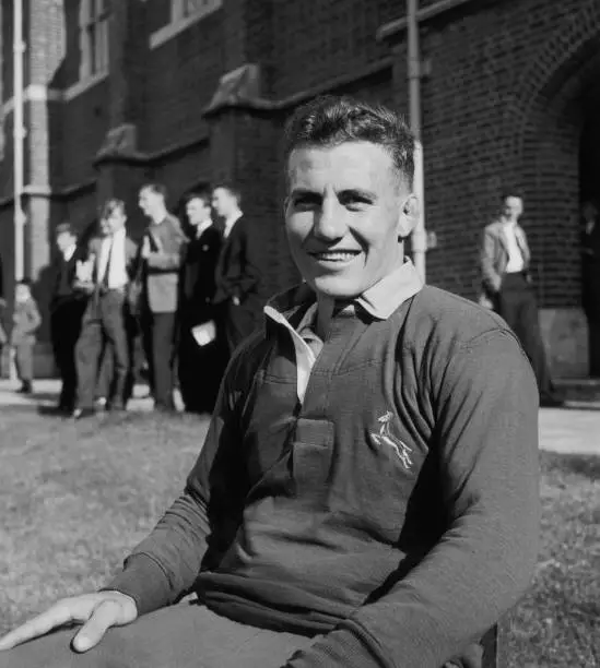 South African Rugby Player Piet Du Toit 1960 Old Photo