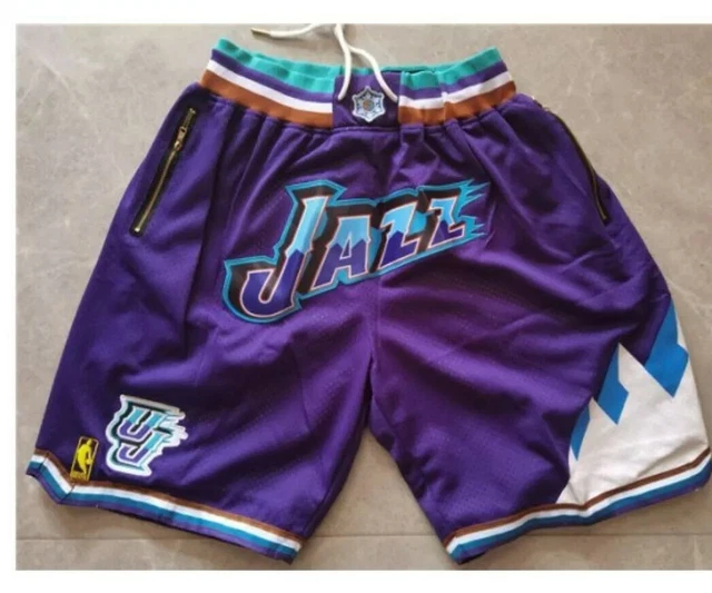 Utah jazz mitchell and ness best sale shorts