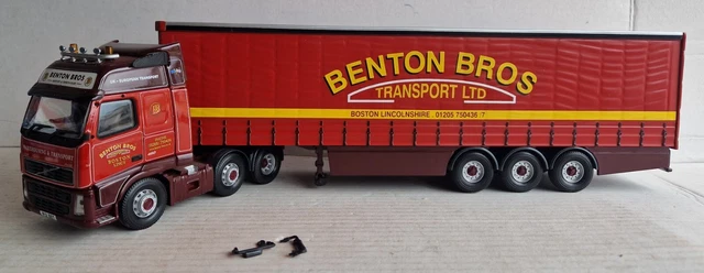 VOLVO FH12 Globetrotter avec remorque frigo 3 essieux