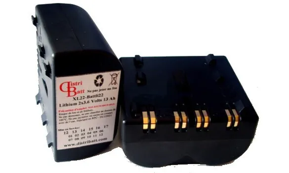 RXU03X 3,7v 1,2v, batterie générique pour système d'alarme Daitem