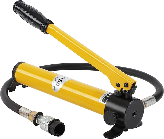 Handhydraulikpumpe 20 Tonnen - Manuelle Hydraulikpumpe Mit Hebebock Für Werkstatt & Baustelle