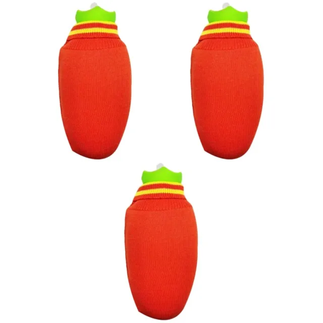 3 Pack Hot Water Bottle Decorative Hot Water Bags Large Household