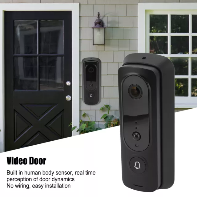 H2 MINI Video Door 720P 15FPS WIFI Wireless Visual Doorbell Waterproof RMM 3