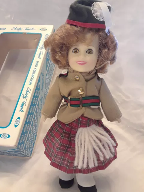 IDEAL SHIRLEY TEMPLE Scottish DOLL 8 INCH