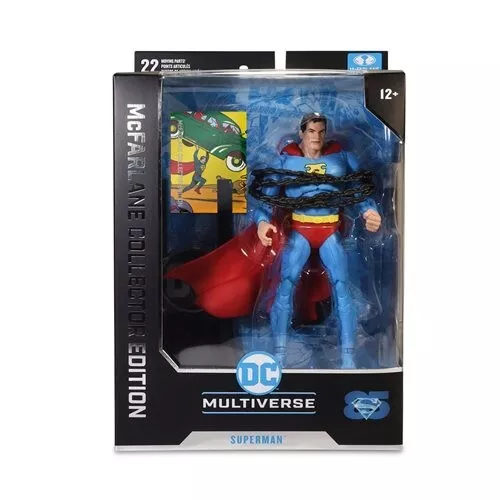 DC Multiverse SUPERMAN ACTION COMICS #1 Collectors Edition 7" IN HAND! Figure