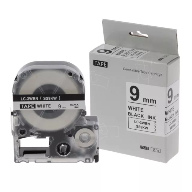 Tape LW-400 LW-600P LW-700 Label Maker Tape for Label Maker Model 9mmx8m