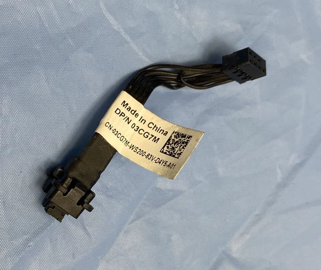 Dell 3CG7M 03CG7M Vostro 3479 3268 3650 Power Button On Off Switch and Cable