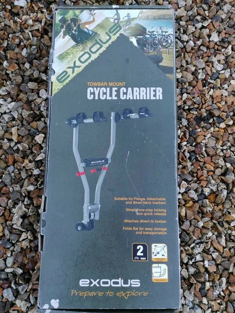 Exodus 2 bike towbar mounted cycle carrier 2025
