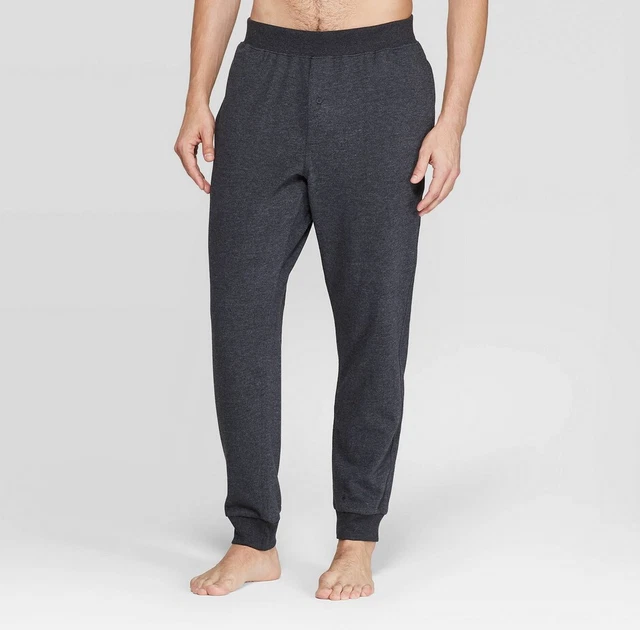 Goodfellow Mens Knit Jogger Pajama Pants 4XL 4XB Charcoal Gray Pockets NWT