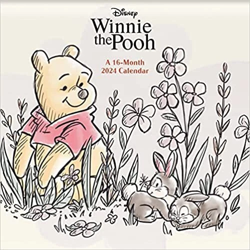 2024 DISNEY WINNIE The Pooh Wall Calendar Calendar Wall 2023 by Trends