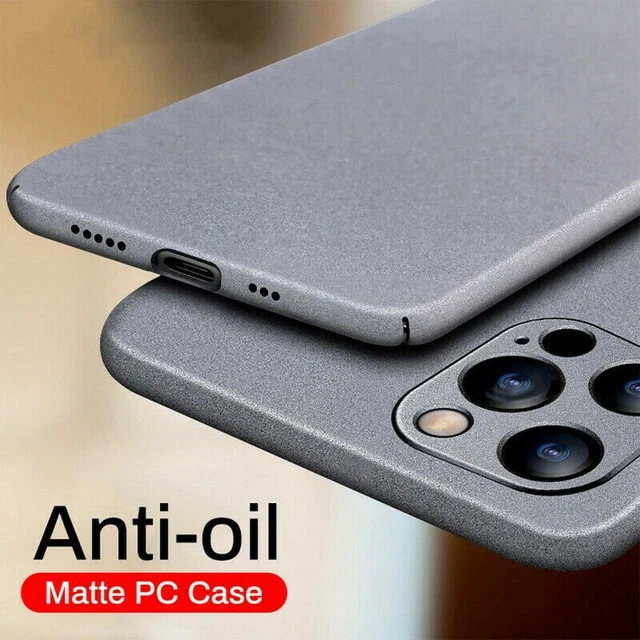 Sandstone Matte Ultra-thin Hard Case Cover For iPhone 14 13 12 Pro Max XS XR Max