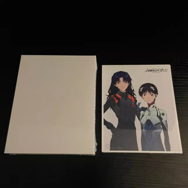 NEW Evangelion 3.0+1.11 Thrice Upon A Time 4K BD Collector's Edition + Art Cards