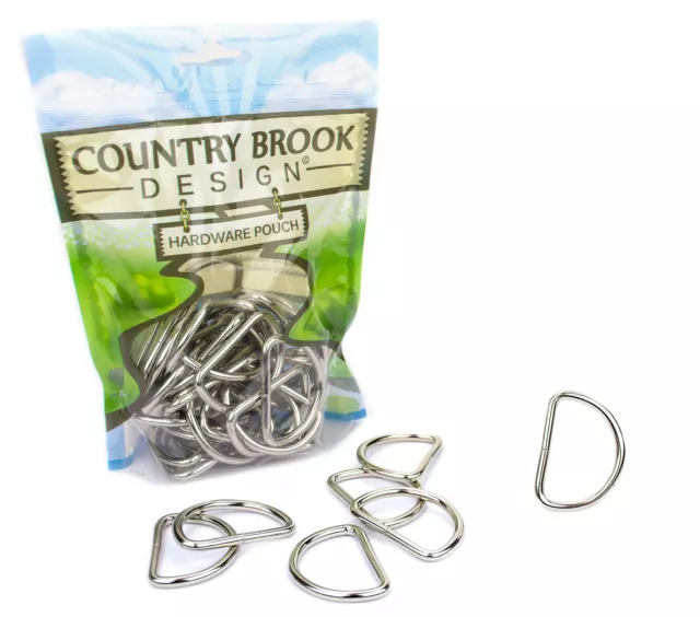 50 - Country Brook Design® 1 1/2 Inch Welded D-Rings #2