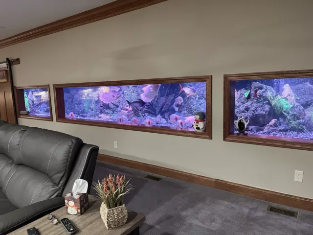 preowned used aquarium fish tanks