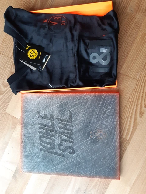 Borussia Dortmund BVB Sondertrikot 22/23 Kohle und Stahl Gr. L  NEU (Ohne Flock)