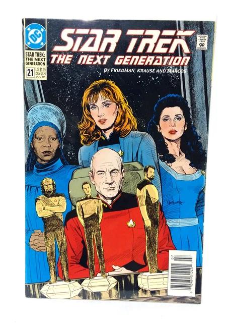DC Comics Star Trek The Next Generation Issue #21 1991
