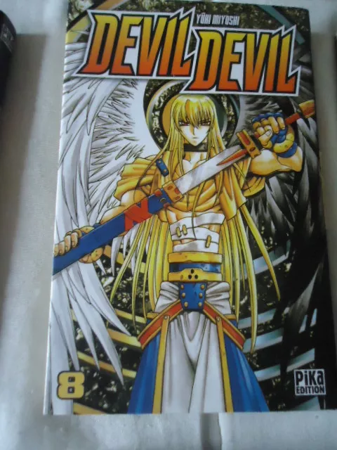 Devil Devil, tome 8 Yuki  Myoshi PIKA MANGA SHONEN ANGE DEMON JUMEAUX EXORCISTE