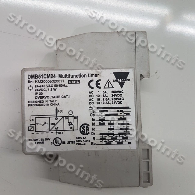1PCS NEW CARLO GAVAZZI DMB51CM24 Time Relay Phase Sequence Protection Relay