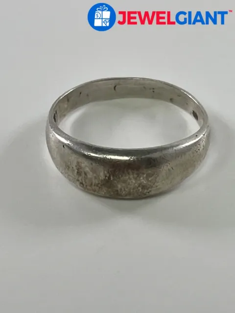 Taxco Sterling Silver Ring Sz 8.00 Tarnish Band & Needs Reshaping 3.4 G #El125