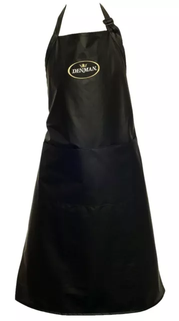 Denman Black Polyester Colouring/Hairdressing Apron (SAMEDAY DISPATCH) 2