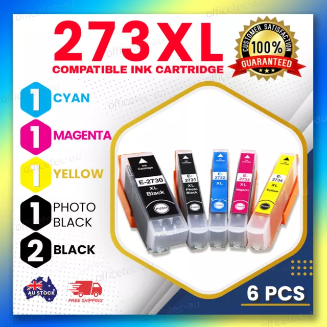 6X INK 273XL Cartridge for Expression XP-510 XP-620 XP-700 XP-710