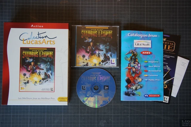 Jeu PC Star Wars: Shadows Of The Empire - Avec Manuel - Bon État (1996)