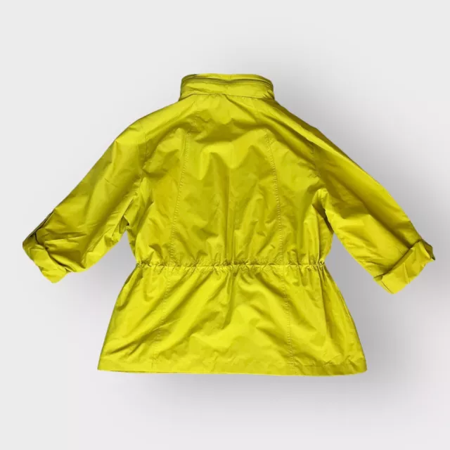 Style & Co Coral Tuck Zip Hooded Windbreaker Sport Anorak Jacket 2