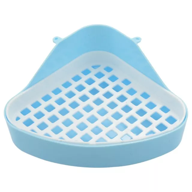 Rabbit Toilet Litter Tray,Small Animal Toilet Corner Potty, Pet Litter2316