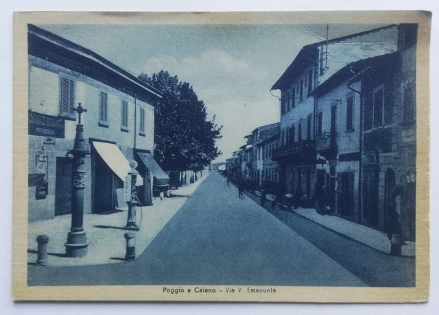 POGGIO A CAIANO (PRATO) - Via V. Emanuele