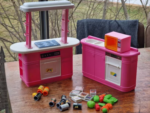 Barbie Kitchen Playset Vintage Küche Spielset 90er