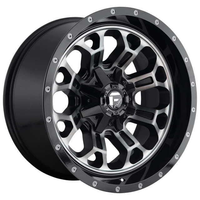 20 INCH BLACK Wheels Rims Chevy Silverado 2500 3500 Truck Fuel Crush
