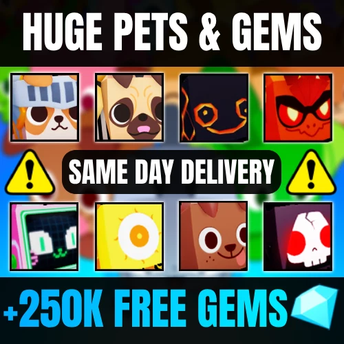 PET SIMULATOR 99 Huge Pets +💎Gems💎 Cheap and Quick Pet Sim 99 (PS99) 2.10 PicClick AU