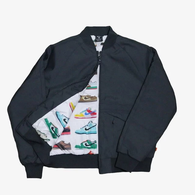 nike sb orange label bomber jacket
